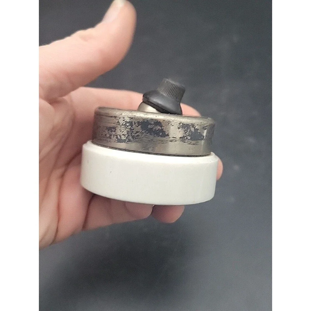 Antique/Vtg 1900's ARROW Porcelain Rotary Electric Switch, ON & OFF Und Lab Insp
